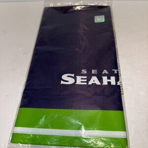 Officially Licenced NFL Football Seattle Seahawks Tablecover 54in x 102in